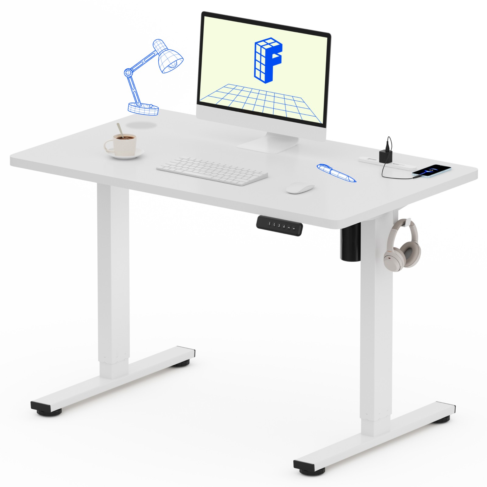 FlexiSpot 昇降式デスク 昇降デスク 電動 Flexispot EF1 Pro デスク