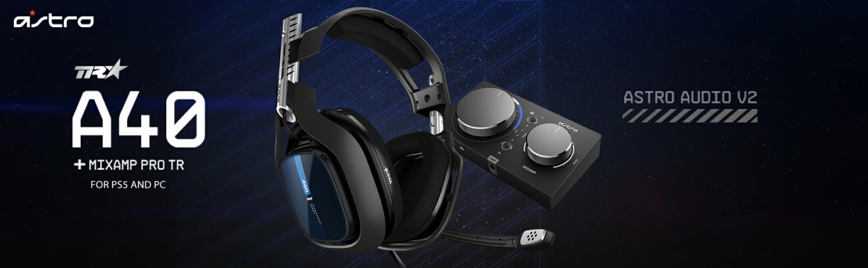 ASTRO（ロジクールG） ゲーミングヘッドセット ASTRO A40TR+MixAmp Pro