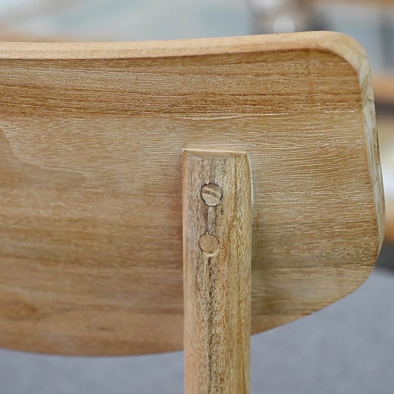 ダイニングチェア おしゃれ 低め 座面高さ37cm 木製 1脚販売