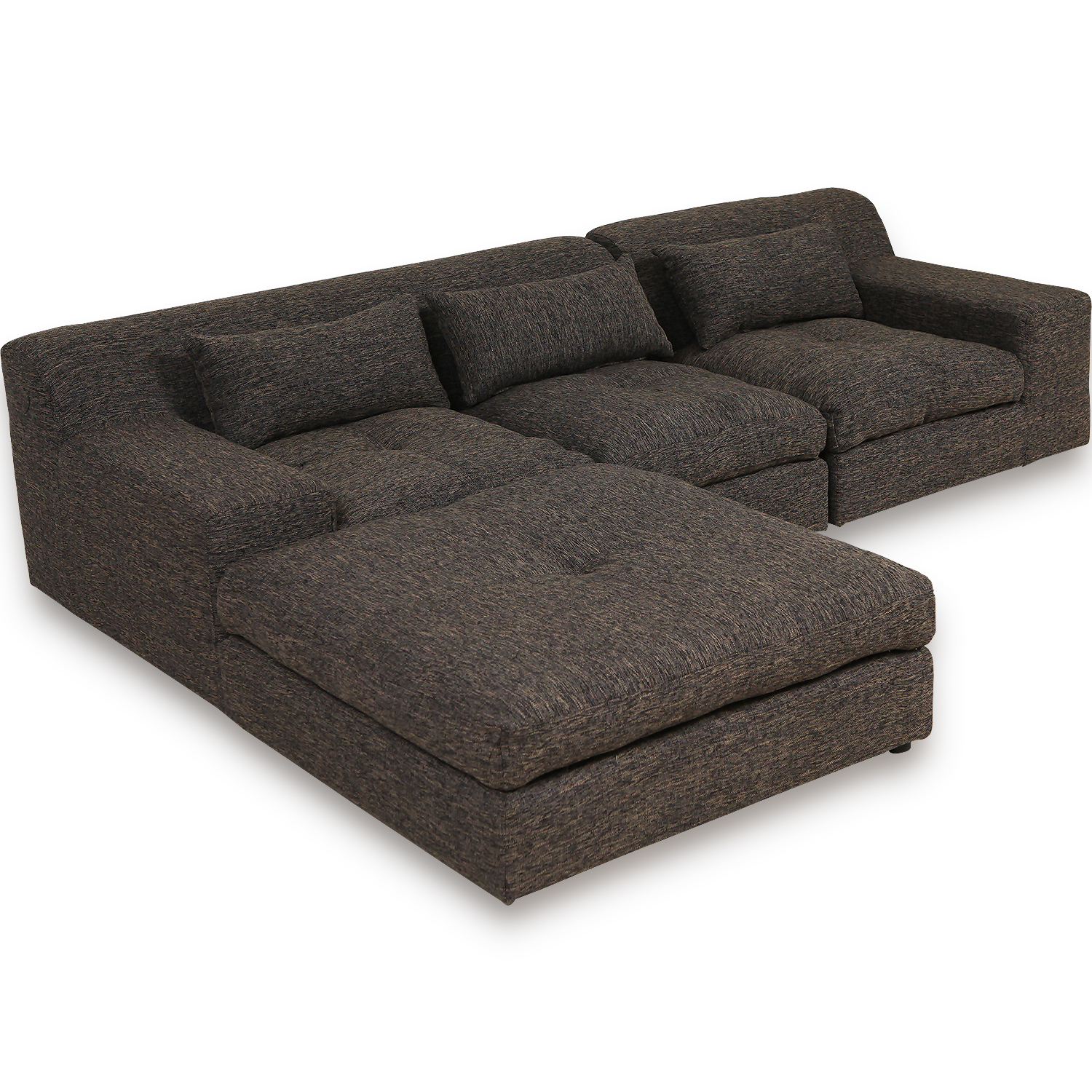 LOWYA（ロウヤ） ソファ フロアソファ ローソファ 3人掛け カウチ