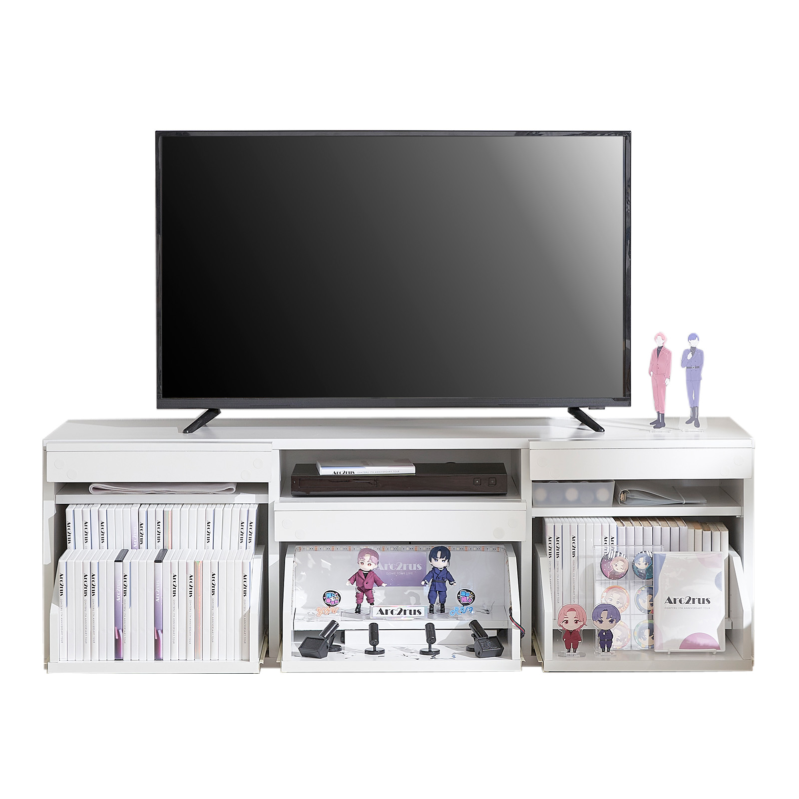 LOWYA（ロウヤ） テレビ台 テレビボード 大容量収納 ローボード 祭壇