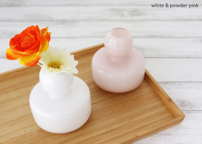 marimekko（マリメッコ） 花瓶 一輪挿し フラワーベース パウダー