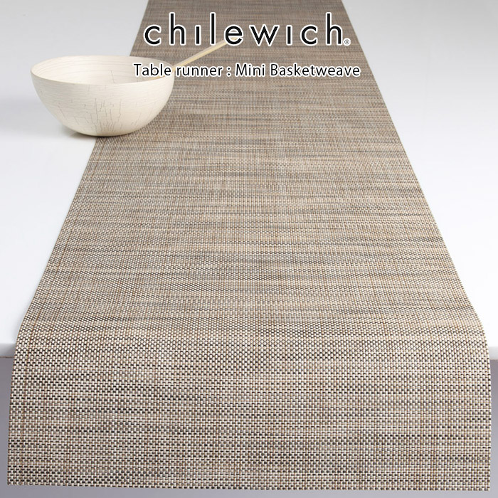 chilewich（チルウィッチ） テーブルランナー ミニバスケットウィーブ