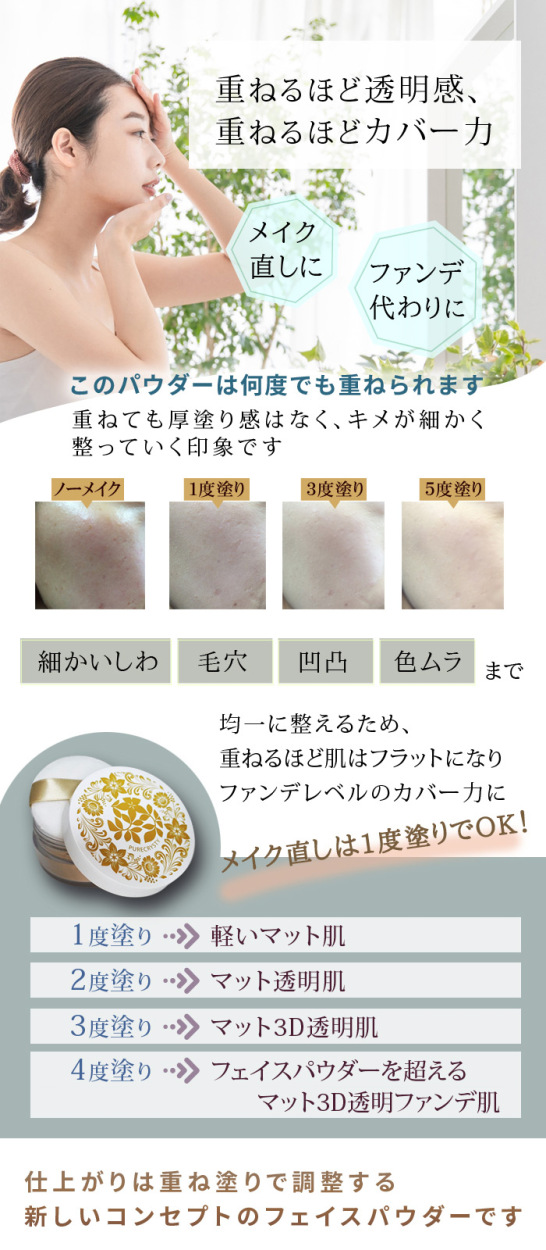 フェイスパウダー ルースパウダー ルーセントパウダー おしろい お粉