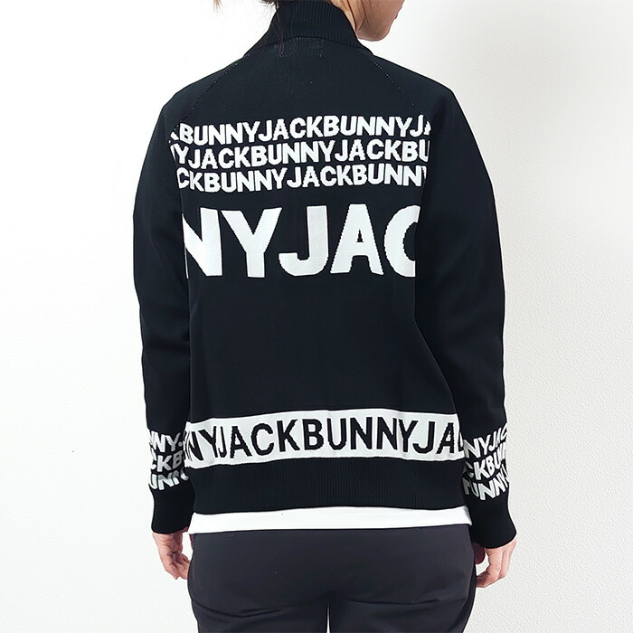 Jack Bunny!!（ジャックバニー） レディース 長袖 フルジップ ニット