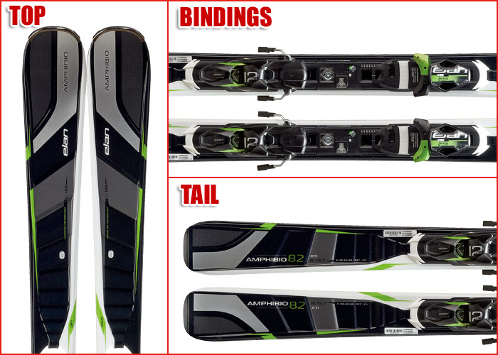 elan（エラン） スキー2点セット AMPHIBIO 82XTi FUSION ビンディング