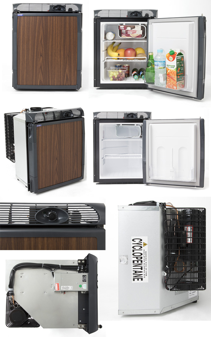 車載 ポータブル冷蔵庫 40L 温度調整器ダイヤル可変式 製氷機能付