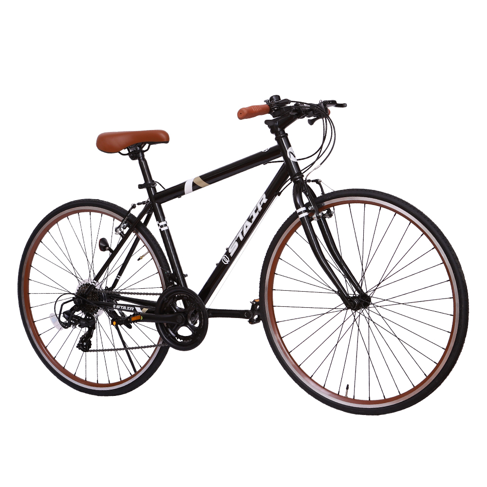 クロスバイク シマノ製14段変速 700*25C 軽量 自転車 前輪クイック