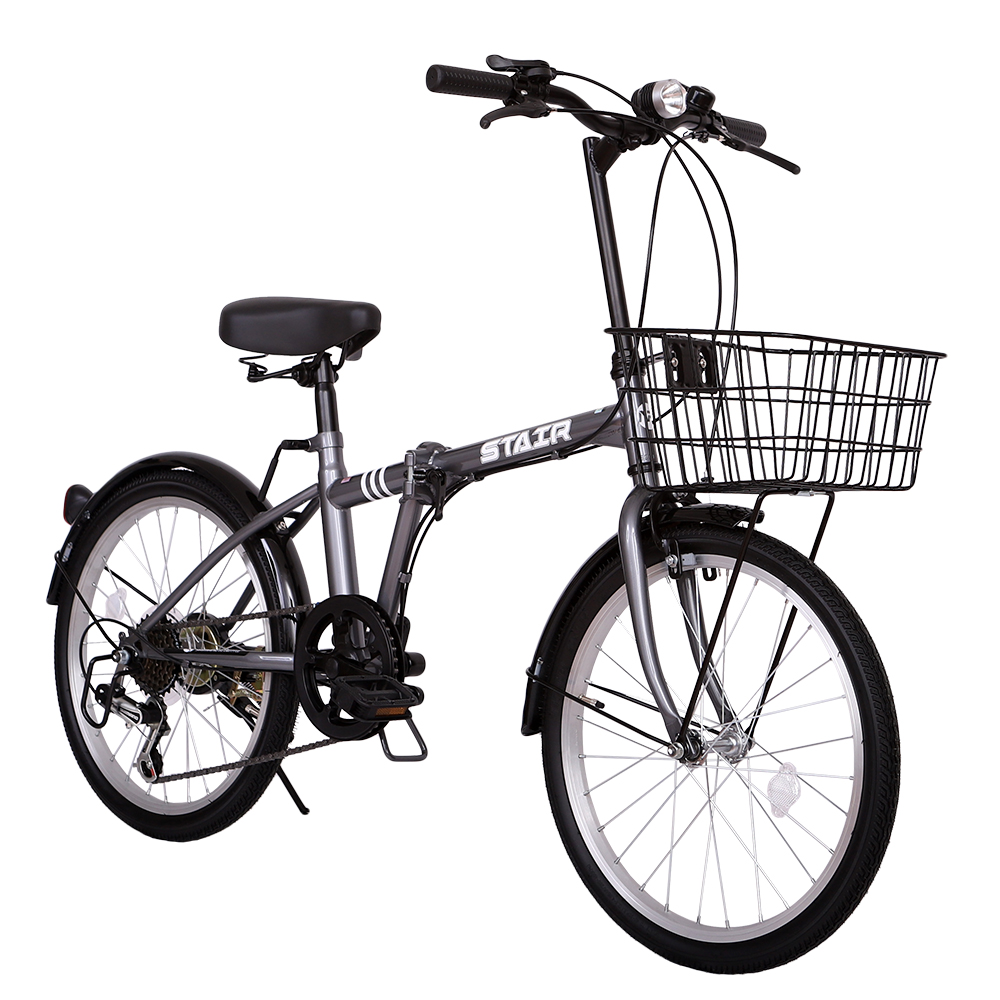 折りたたみ自転車 20インチ シマノ6段変速ギア 折畳み 自転車 折り畳み