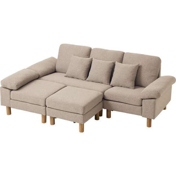 ソファー 3人掛け ソファ L字 ソファベット おしゃれ 北欧 ダイニング