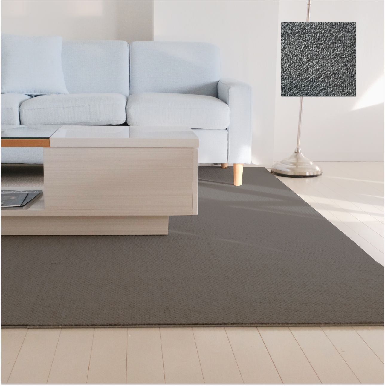 日東紡マテリアル 防音マット 防音カーペット 静床ライト 50×50cm 10枚