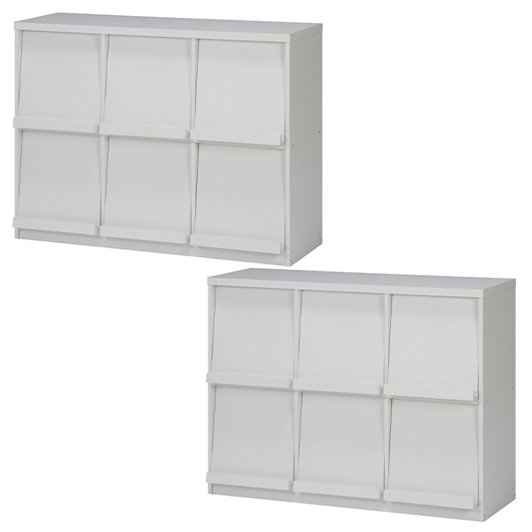 ディスプレイラック 幅120 レコードラック 2台セット レコード収納 LP