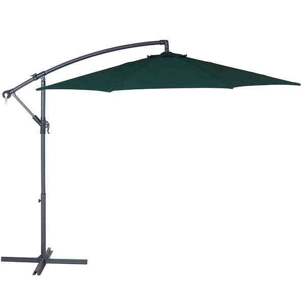 ハンギングパラソル 300cm 大型 UVカット 日傘 ガーデンパラソル