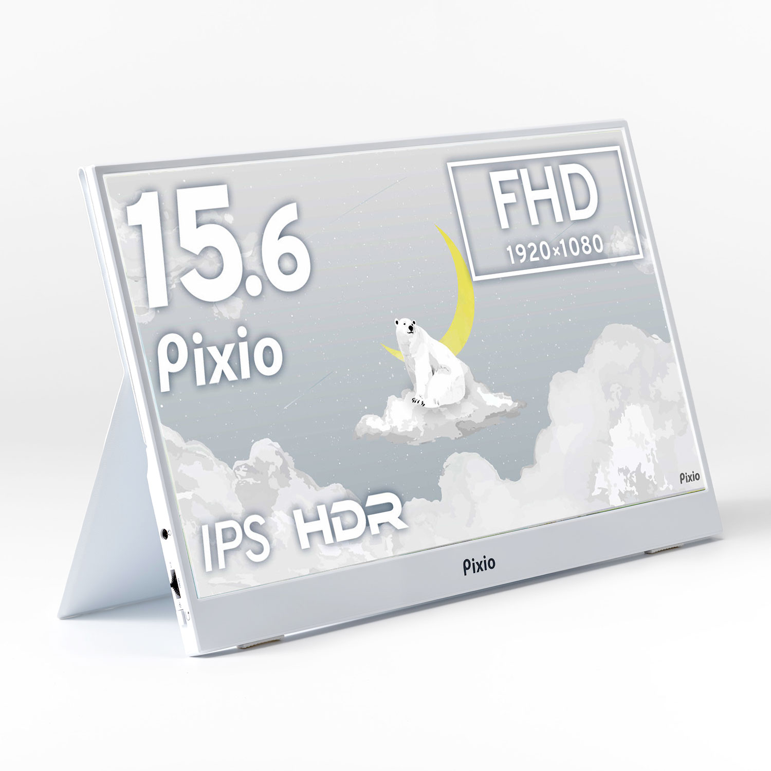 Pixio モバイルモニター ポータブルモニター PX160WAVE 15.6インチ