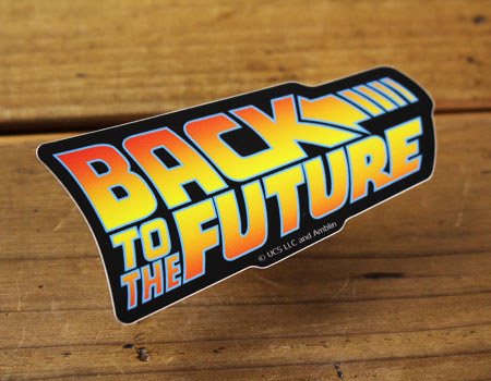 バックトゥザフューチャー Back to the Future ステッカー アメリカン
