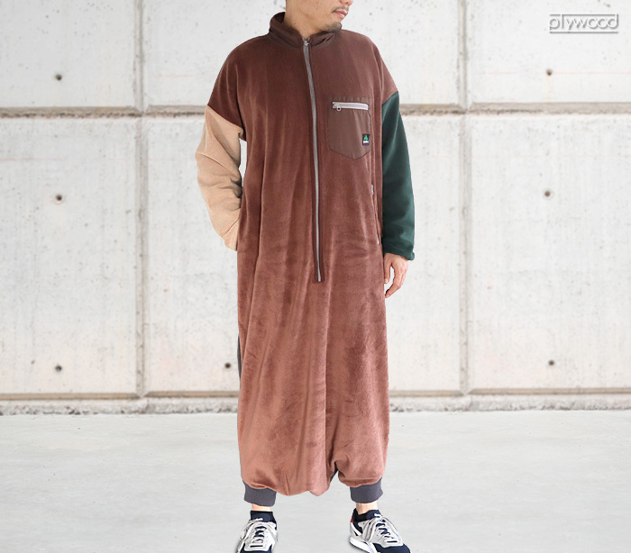 歩ける寝袋 グローン 全方位ストレッチフリース モモンガ gRon