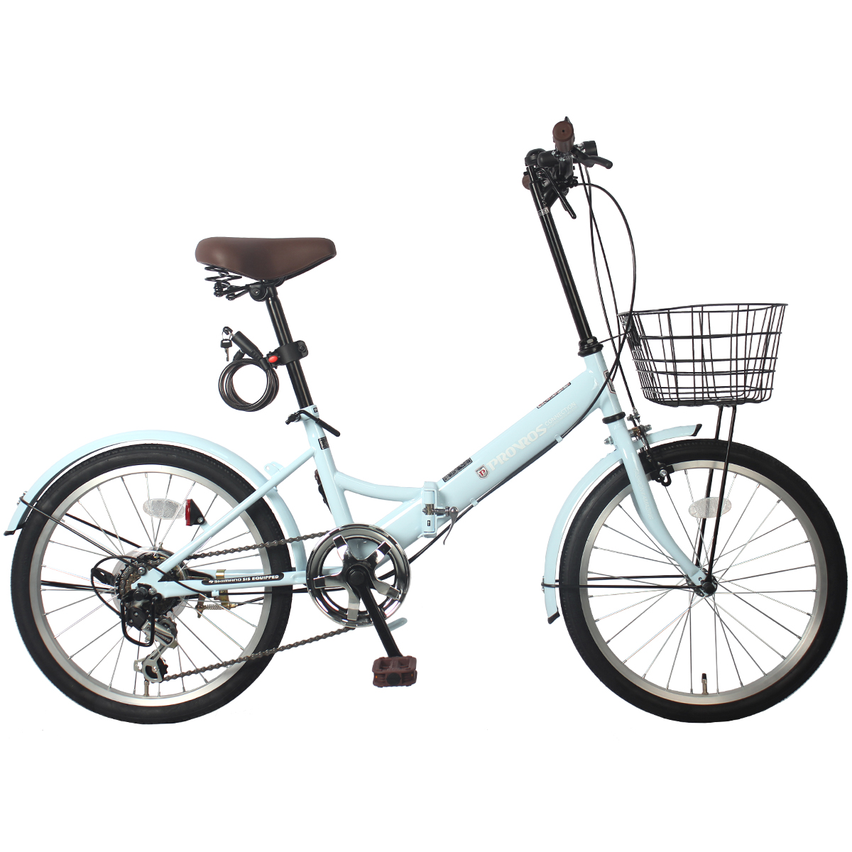 PROVROS（プロブロス） 折りたたみ自転車 20インチ シマノ 6段変速ギア
