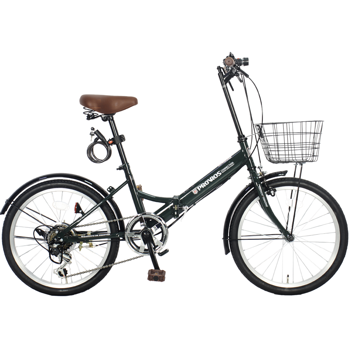 PROVROS（プロブロス） 折りたたみ自転車 20インチ シマノ 6段変速ギア