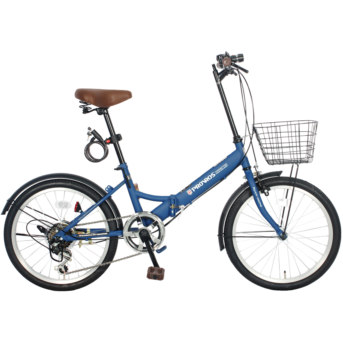 PROVROS（プロブロス） 折りたたみ自転車 20インチ シマノ 6段変速ギア