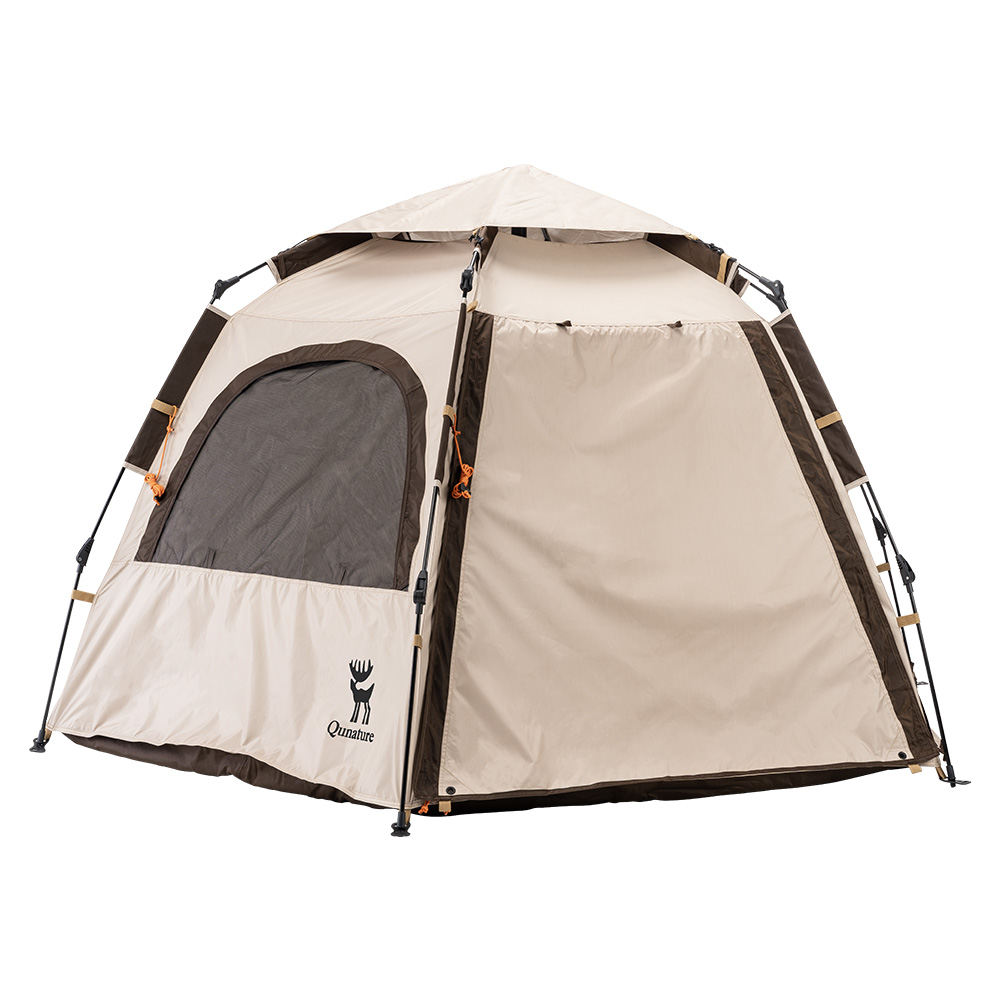 Qunature テント キャノピーテント 2人-4人 ワンタッチ 簡単 UPF50+