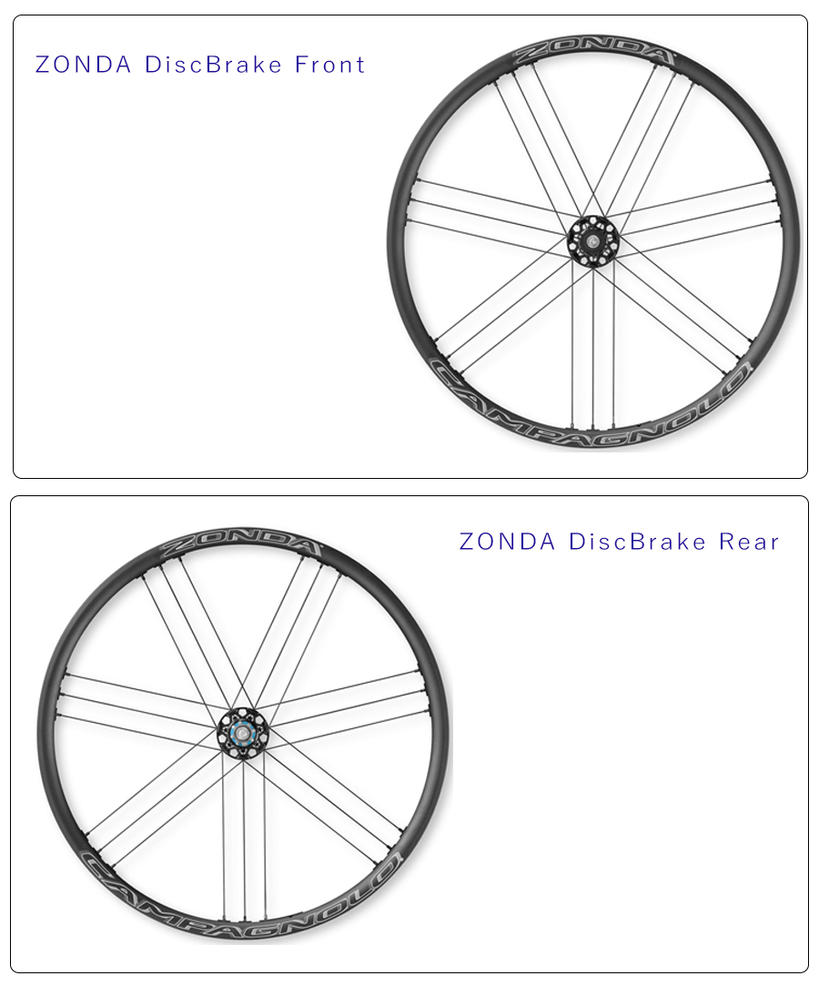 Campagnolo（カンパニョーロ） ZONDA DB（ゾンダDB） 前後セット