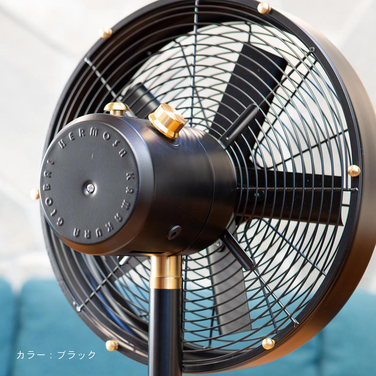 HERMOSA（ハモサ） MARBLE FAN マーブルファン グレー GRAY / 扇風機