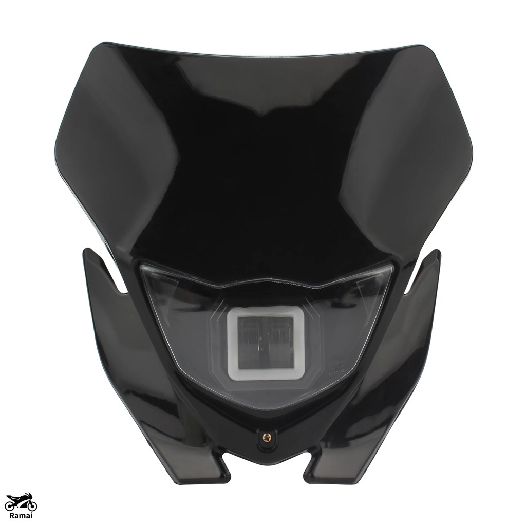 並行輸入品】 バイク ヘッドライト プレート LED デザインer カワサキ