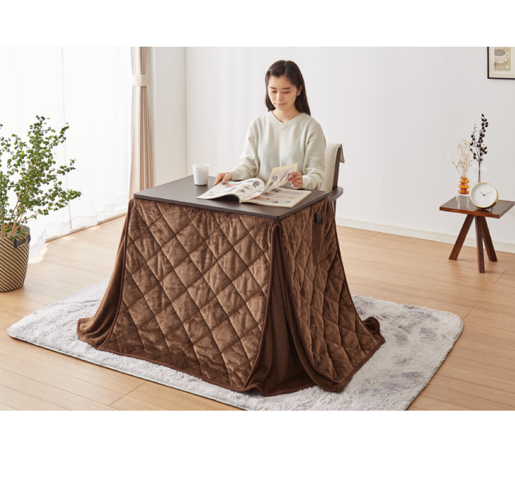 パーソナルこたつ 2点セット こたつデスク こたつ布団 75×50cm 500W