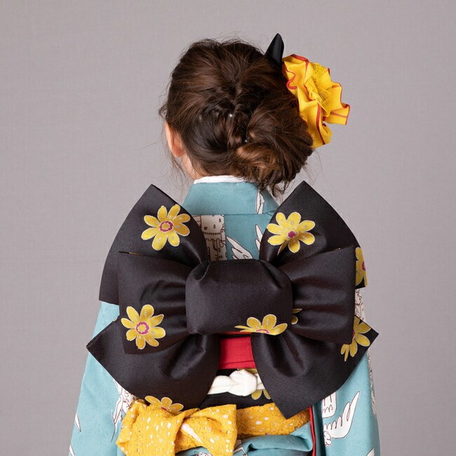 モダンアンテナ 七五三 7歳 着物 女の子 レンタル モダン 天使とお城