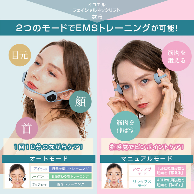 icoelle イコエル フェイシャルネックリフト 間々田佳子監修