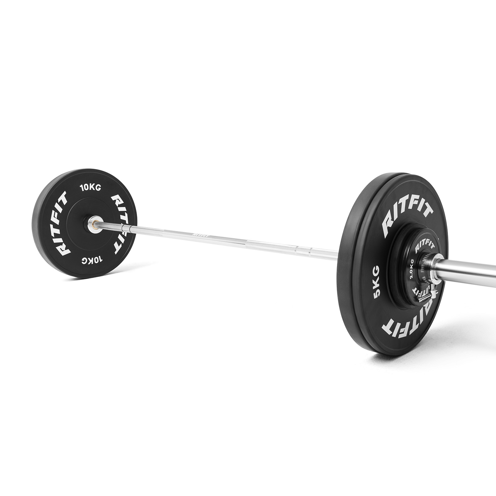 RITFIT オリンピックバーベルセット 初心者セット ブラック ベンチ