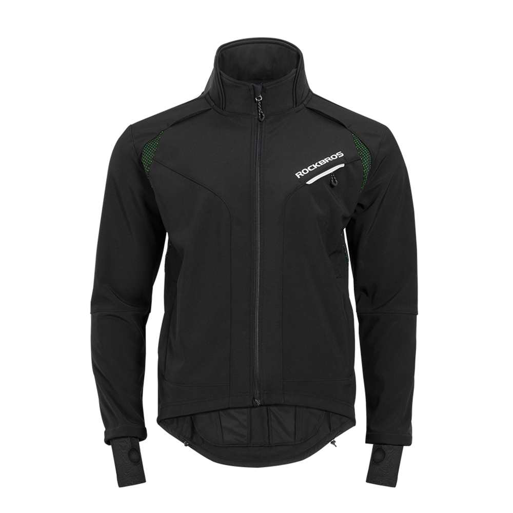 ROCKBROS サイクルジャケット サイクルジャージ 冬用 上着 防風 防寒