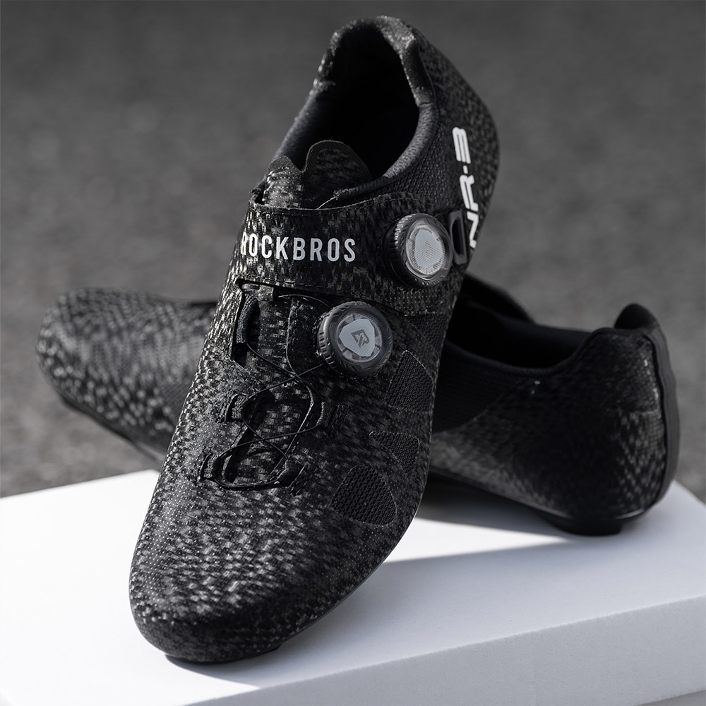 ROCKBROS ビンディングシューズ シマノSPD-SL 対応 自転車シューズ
