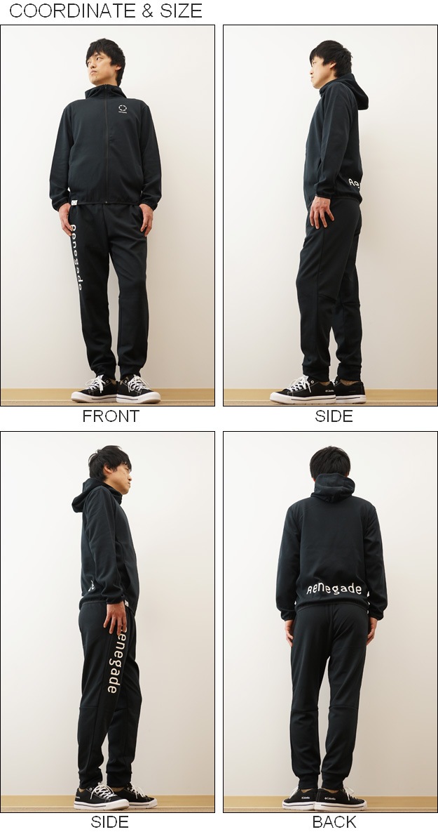Renegade レネゲード ドライ スウェット ジップ パーカー スポーツ