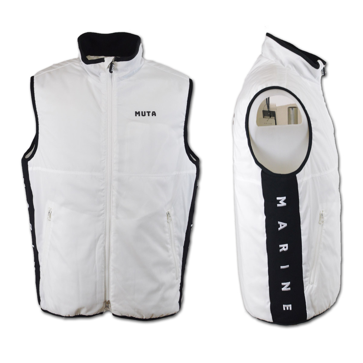 muta（ムータ） ベストブルゾン メンズ マリン ゴルフ ゴルフウェア