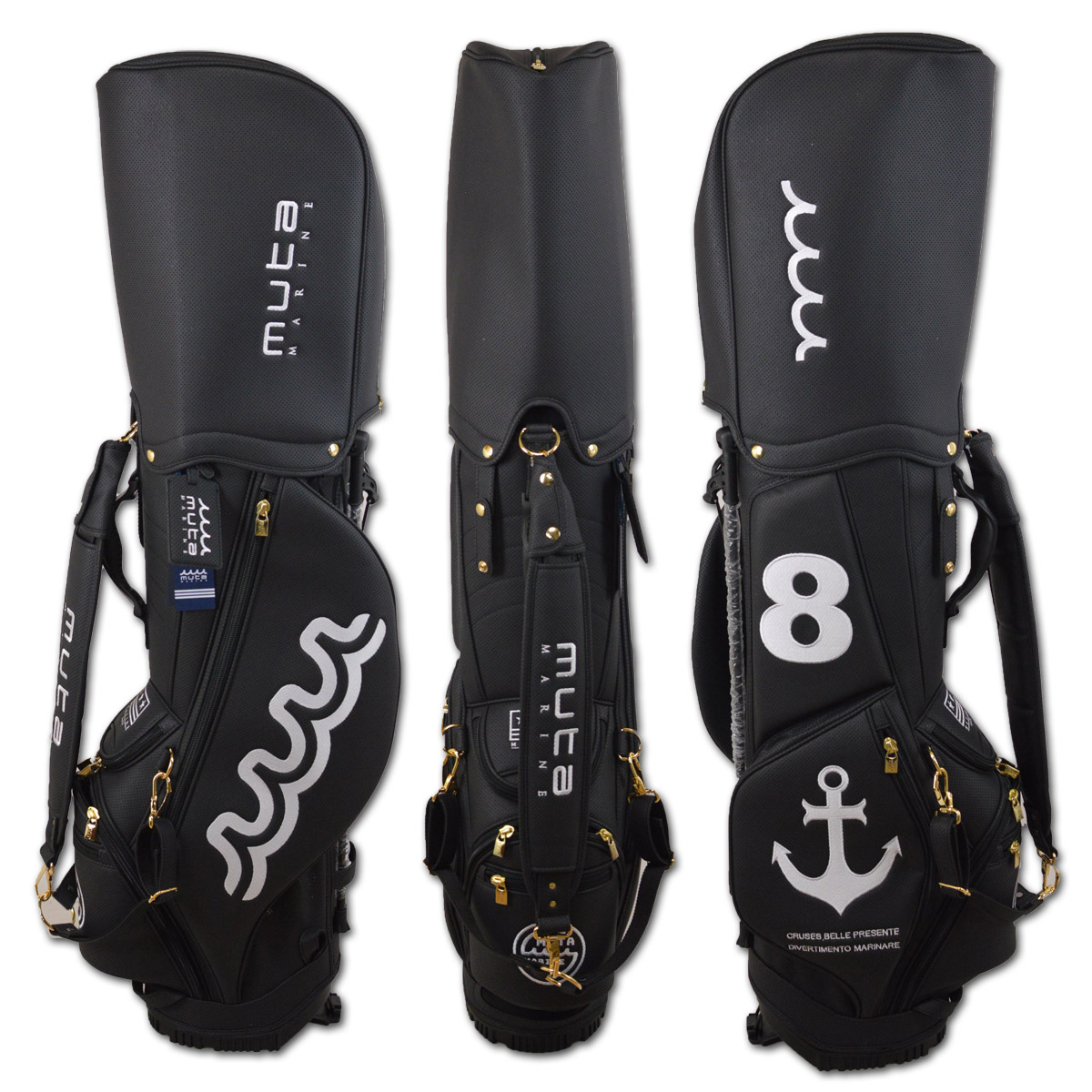 muta（ムータ） キャディバッグ スタンド ゴルフバッグ 8.5インチ