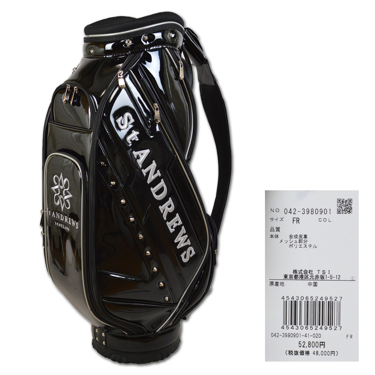 St ANDREWS セントアンドリュース キャディバッグ ゴルフバッグ ゴルフ