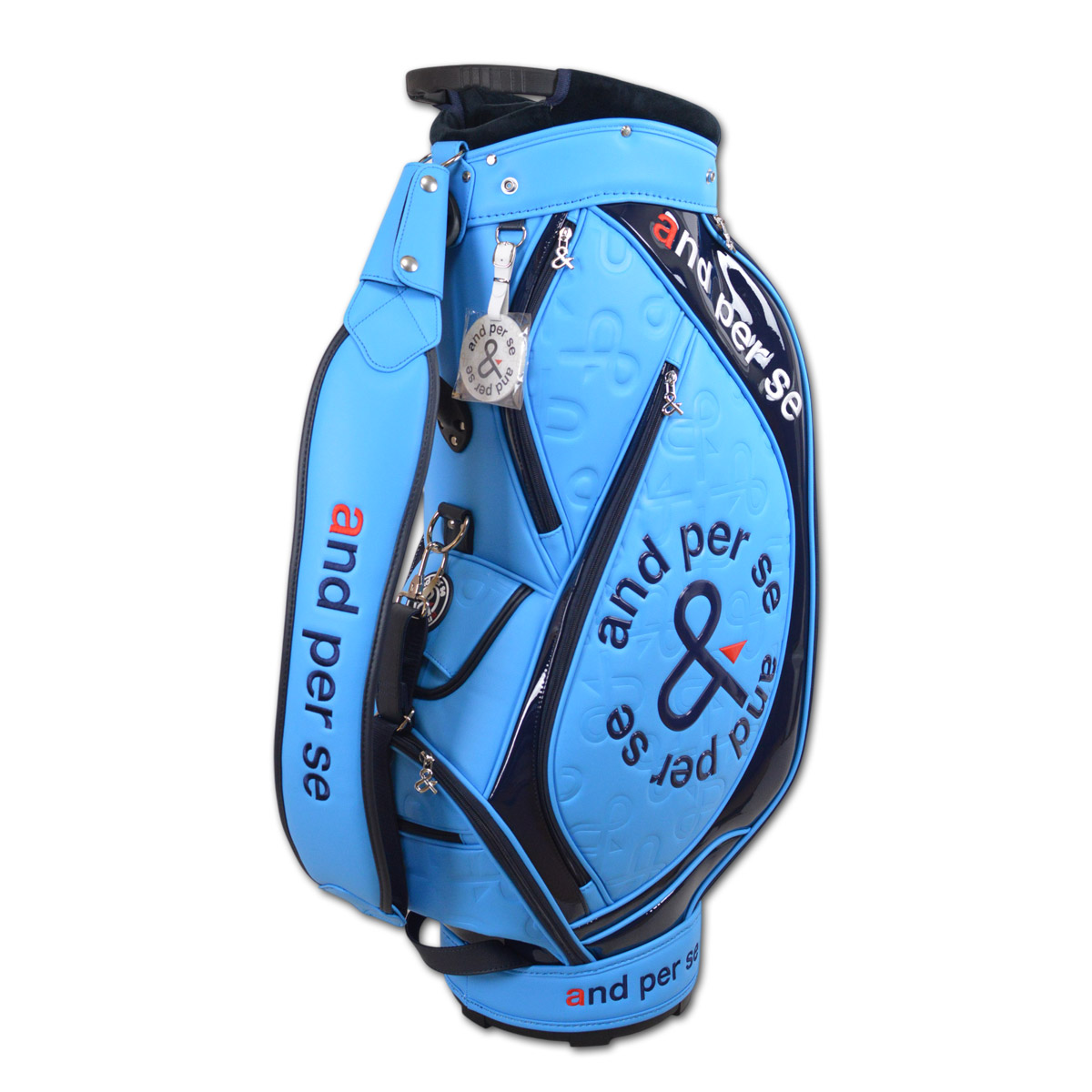 and per se（アンパスィ） キャディバッグ ゴルフバッグ ゴルフ メンズ
