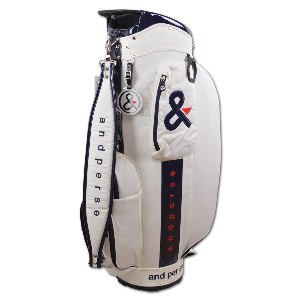 and per se（アンパスィ） キャディバッグ ゴルフ メンズ レディース