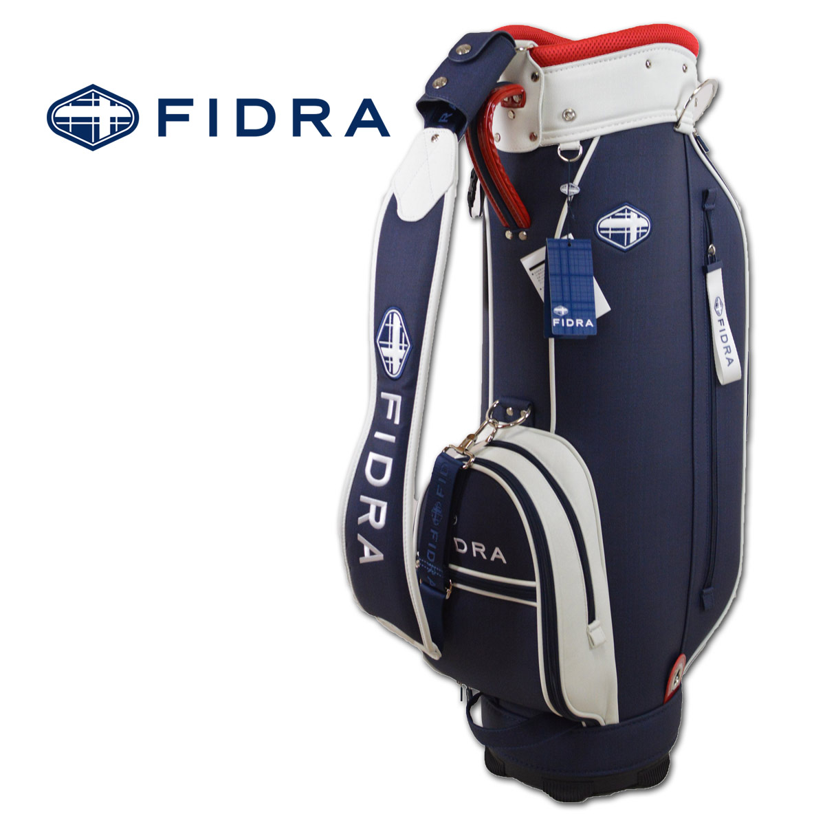 フィドラ メンズ キャディバッグ ゴルフバッグ 9インチ FIDRA ゴルフ