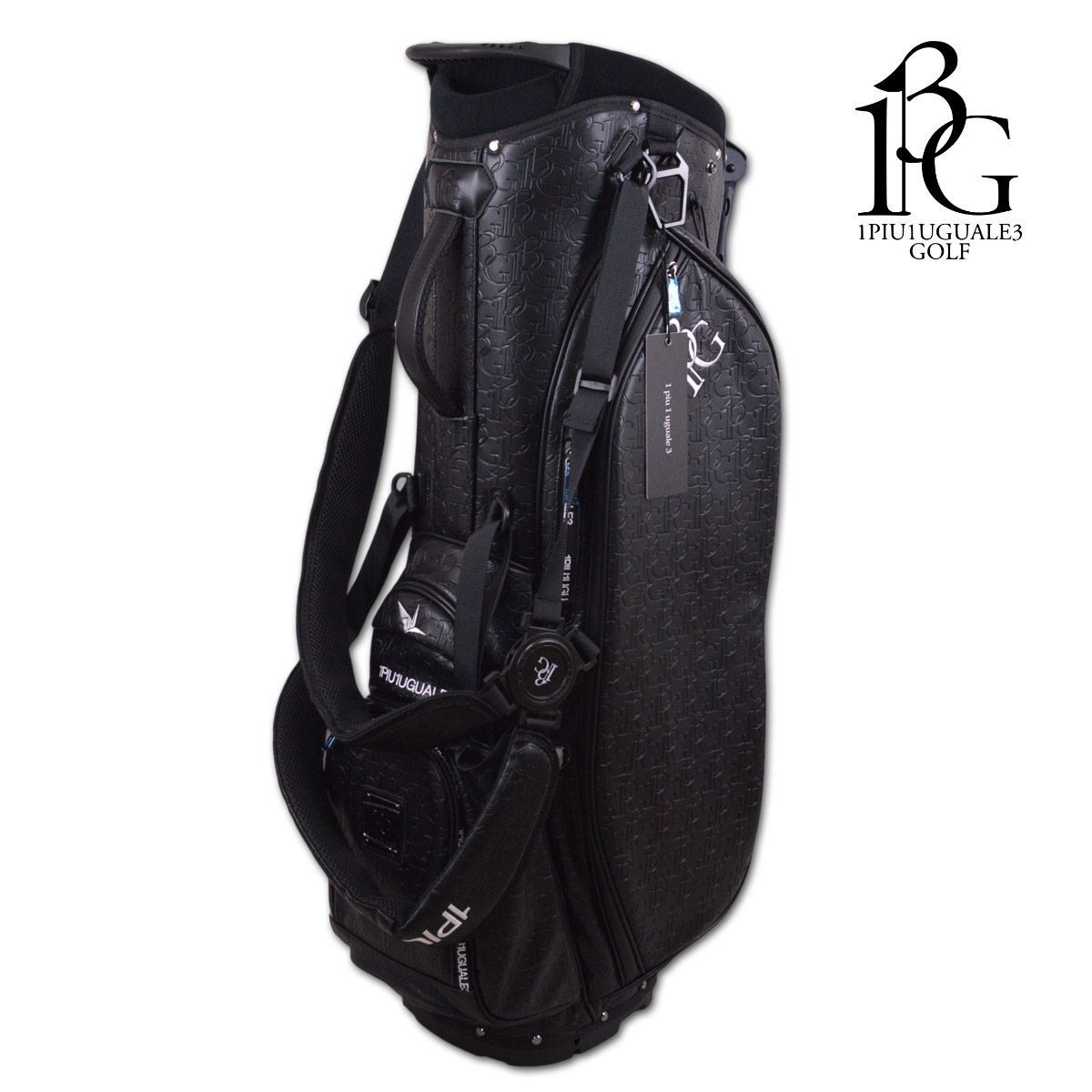 1PIU1UGUALE3 GOLF キャディバッグ スタンド ウノピゥウノウグァー