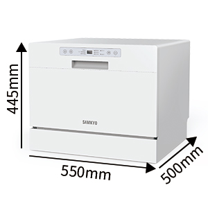 SAMKYO ＼超PayPay祭！48,800円→43,800円／食洗機 工事不要 食器洗い