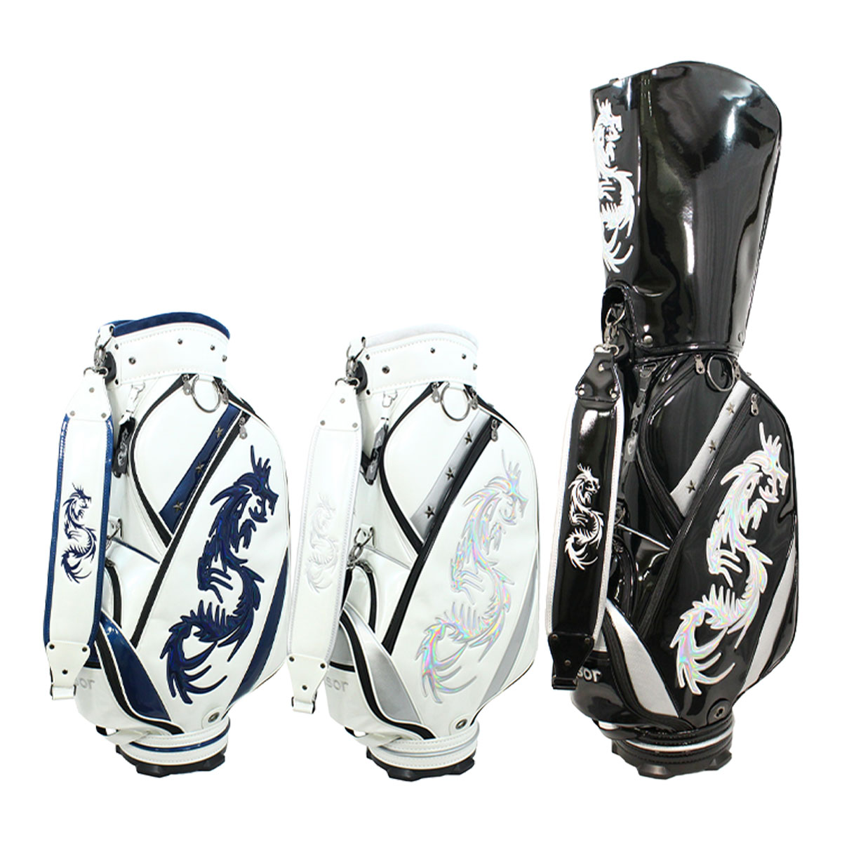 advisor（アドバイザー） ゴルフ 9.0型 昇龍 キャディバッグ ADB-2023