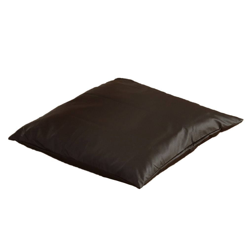 クッションカバー 座布団カバーのみ レザー調 フェイクレザー 約55