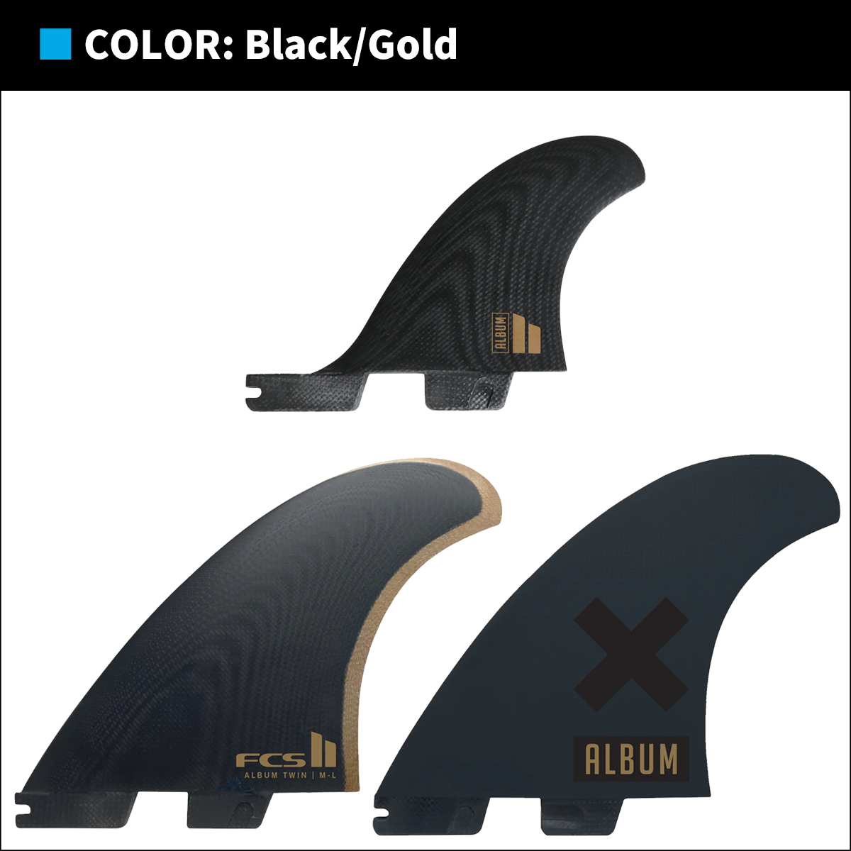 FCS 3月中旬〜4月中旬 予約 26 FCS2 フィン アルバム ALBUM TWIN+1 PG