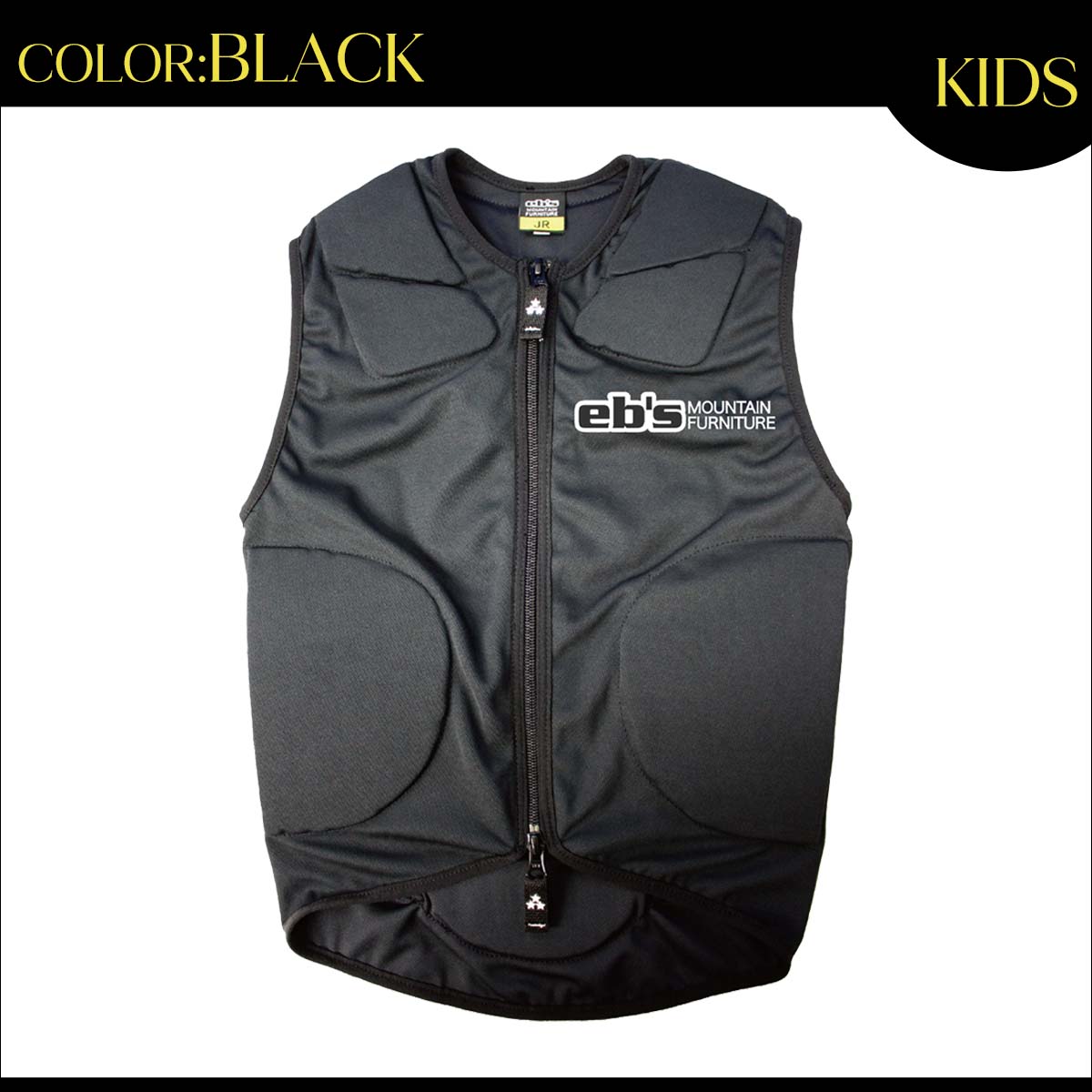eb's（エビス） 25/26 スノー プロテクター ベスト 子供用 スノボ