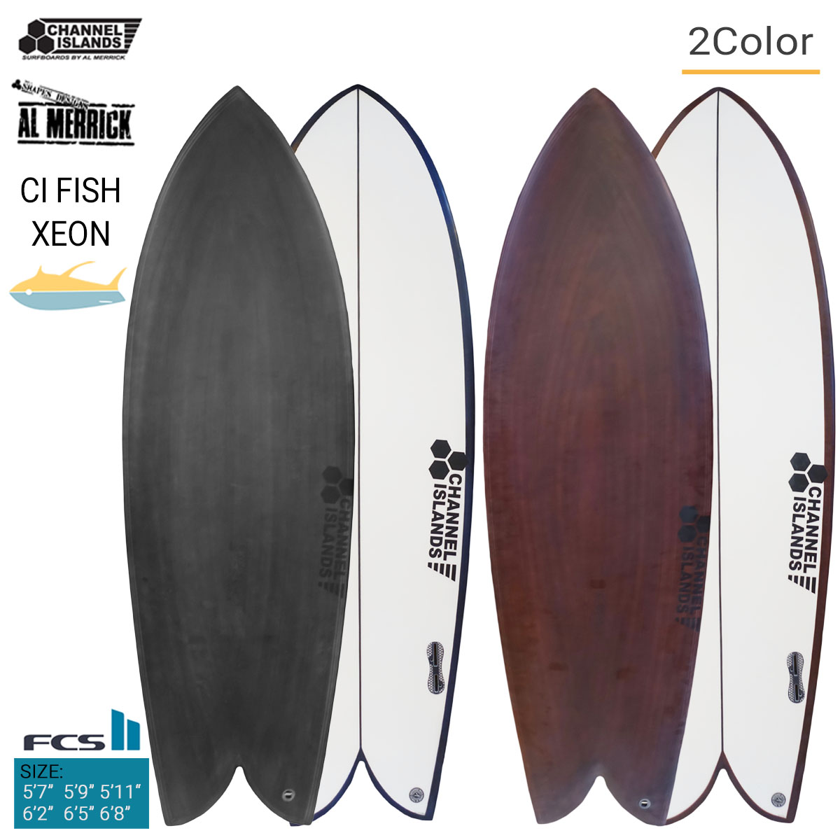 22 サンダーボルト チャンネルアイランド CI FISH シーアイフィッシュ