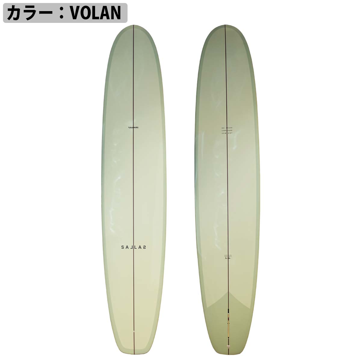 25 サンダーボルト KAI SALLAS LONGBOARD CO. サーフボード TSUNAMI