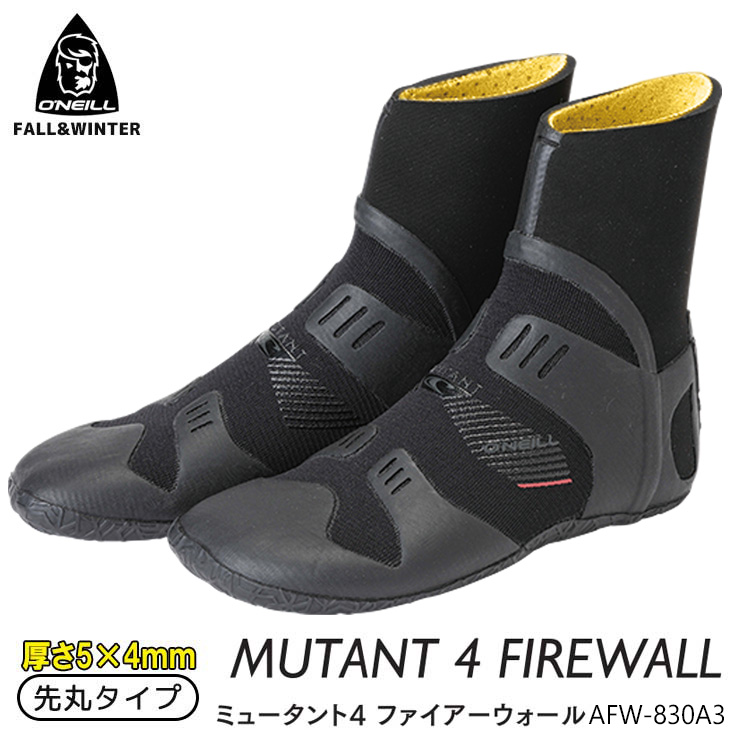 O'NEILL（オニール） サーフブーツ 25-26 O'NEILL 5/4mm ミュータント4