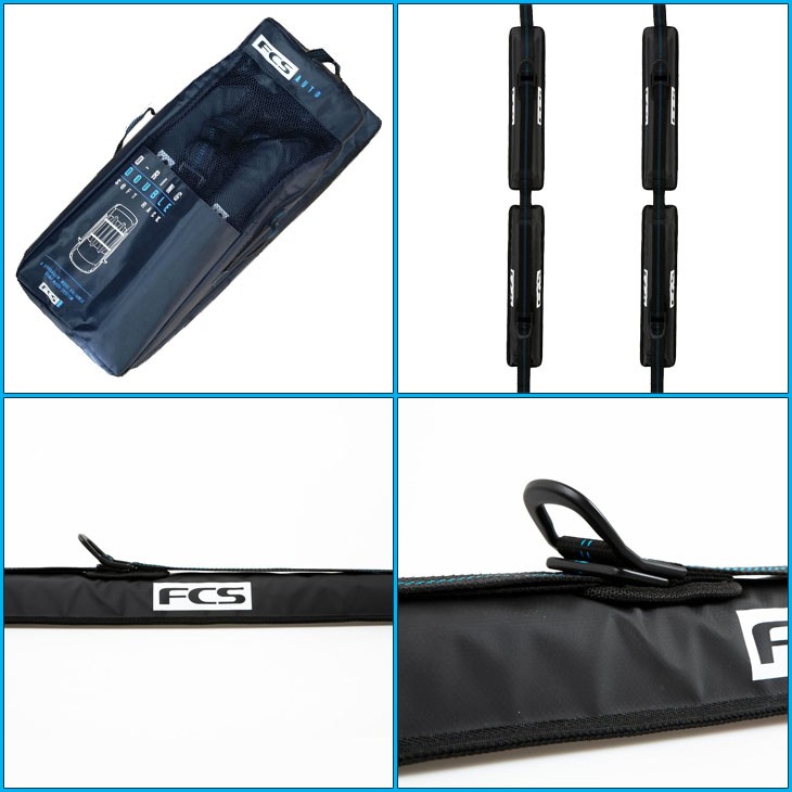 FCS 26 FCS キャリア ラック D-RING SOFT RACKS DOUBLE ディーリング